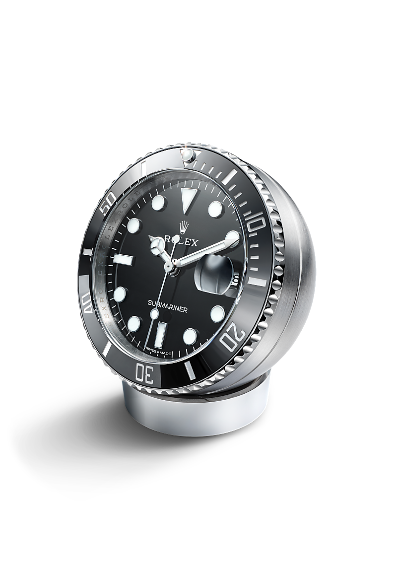 Rolex Submariner Date desk clock in steel, c909010ln-0001 at AH Riise