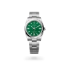 Rolex Oyster Perpetual 36 in Oystersteel with a Green dial, domed  bezel, and Oyster bracelet, m126000-0005 - AH Riise