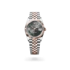Rolex Datejust 36 in Oystersteel and Everose gold with a Slate Dial, fluted bezel, and Oyster bracelet - AH Riise