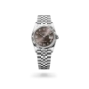 Rolex Datejust 36 in Oystersteel and white gold with Dark grey set with diamonds dial, and Jubilee bracelet - AH Riise