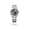 Rolex Datejust 36 in Oystersteel and white gold with a Dark grey set with diamonds dial, fluted bezel, and Oyster bracelet, m126234-0072 - AH Riise