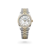 Rolex Datejust 36 in Oystersteel, yellow gold and diamonds with an White mother-of-pearl Diamond-set dial, and Jubilee bracelet, m126283rbr-0009 - AH Riise