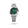Rolex Datejust 41 in Oystersteel with a Green ombré dial, smooth bezel, and Jubilee bracelet, m126300-0026 - AH Riise