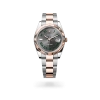 Rolex Datejust 41 in Oystersteel and Everose gold with a slate dial, fluted bezel, and Oyster bracelet, m126331-0015 - AH Riise