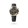 Rolex Cosmograph Daytona in yellow gold with Black, golden counter rings dial, and Oysterflex bracelet, m126518ln-0008 - AH Riise