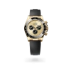 Rolex Cosmograph Daytona in yellow gold with Golden and bright black dial, and Oysterflex bracelet, m126518ln-0012 - AH Riise