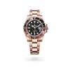 Rolex GMT-Master II in Everose gold with Black dial, bidirectional rotatable 24-hour graduated  bezel, and Oyster bracelet, m126715chnr-0001 - AH Riise