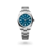 Rolex Oyster Perpetual 41 in Oystersteel with a Med blue dial, domed  bezel, and Oyster bracelet, m134300-0009 - AH Riise