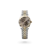 Rolex Datejust 31 in Oystersteel and yellow gold with a Dark grey set with diamonds dial, fluted bezel, and Jubilee bracelet, m278273-0018 - AH Riise