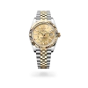 Rolex Sky-Dweller in Oystersteel and yellow gold with a champagne-colour dial, fluted bezel, and Jubilee bracelet, m336933-0002 - AH Riise