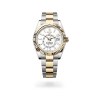 Rolex Sky-Dweller in Oystersteel and yellow gold with a Intense white dial, fluted bezel, and Oyster bracelet, m336933-0005 - AH Riise