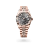 Rolex Sky-Dweller in Everose gold with a Slate dial, fluted bezel, and Jubilee bracelet - AH Riise