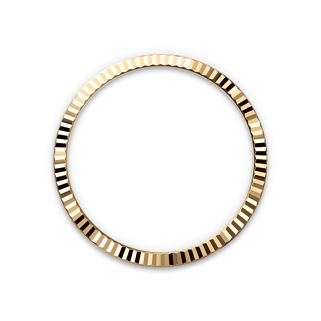 Rolex Datejust 36 in Oystersteel and yellow gold with a Bright black dial, fluted bezel, and Oyster bracelet - AH Riise