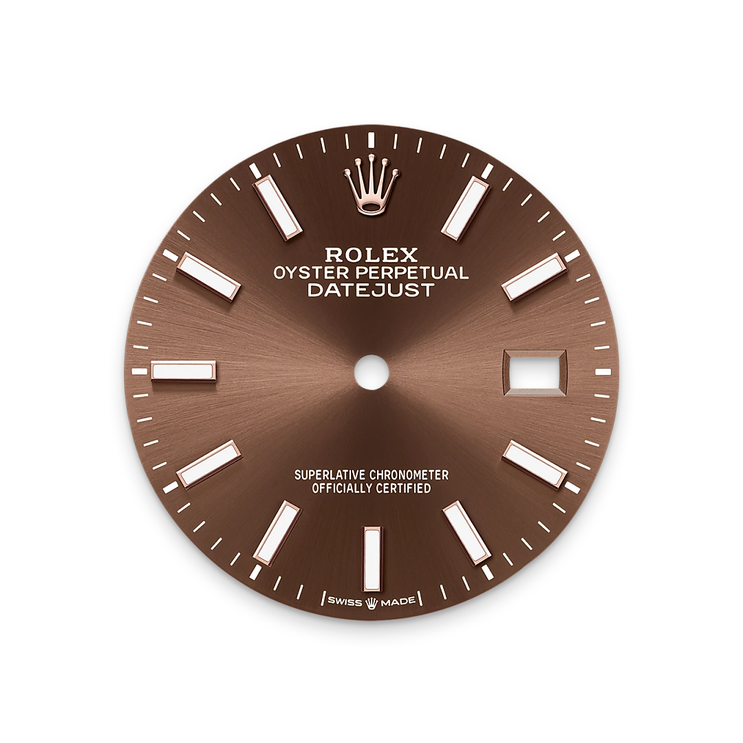 Rolex Datejust 36 in Oystersteel, Everose gold and diamonds with a Chocolate dial, bezel with diamonds, and Jubilee bracelet, m126281rbr-0031 - AH Riise