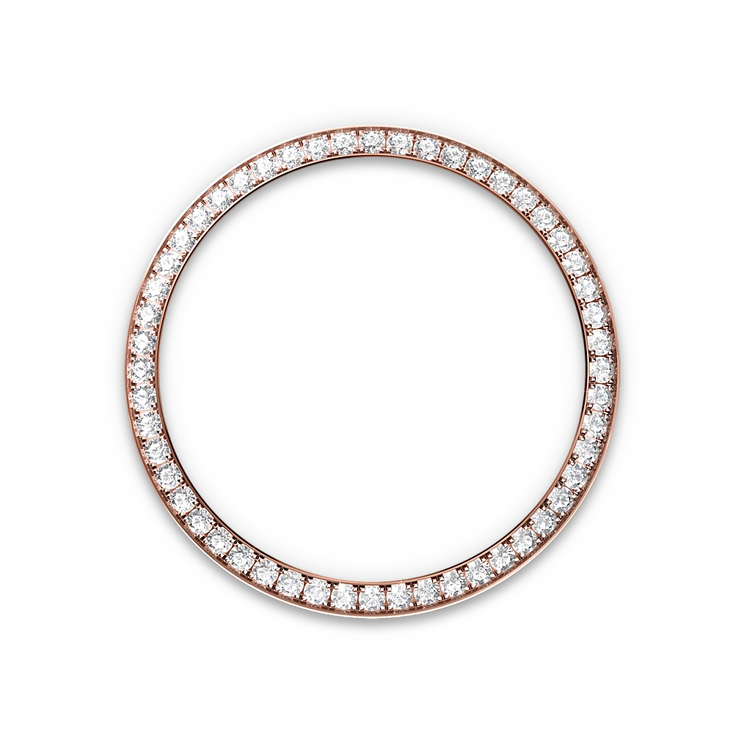 Rolex Datejust 36 in Oystersteel, Everose gold and diamonds with a Slate set with diamonds dial, bezel with diamonds, and Jubilee bracelet, m126281rbr-0035 - AH Riise