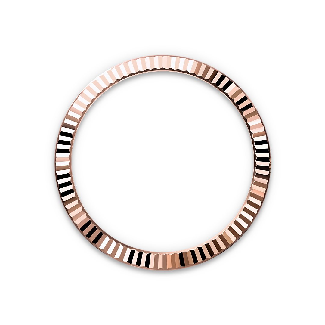 Rolex Datejust 41 in Oystersteel and Everose gold with a Bright black dial, fluted bezel, and Oyster bracelet, m126331-0023 - AH Riise