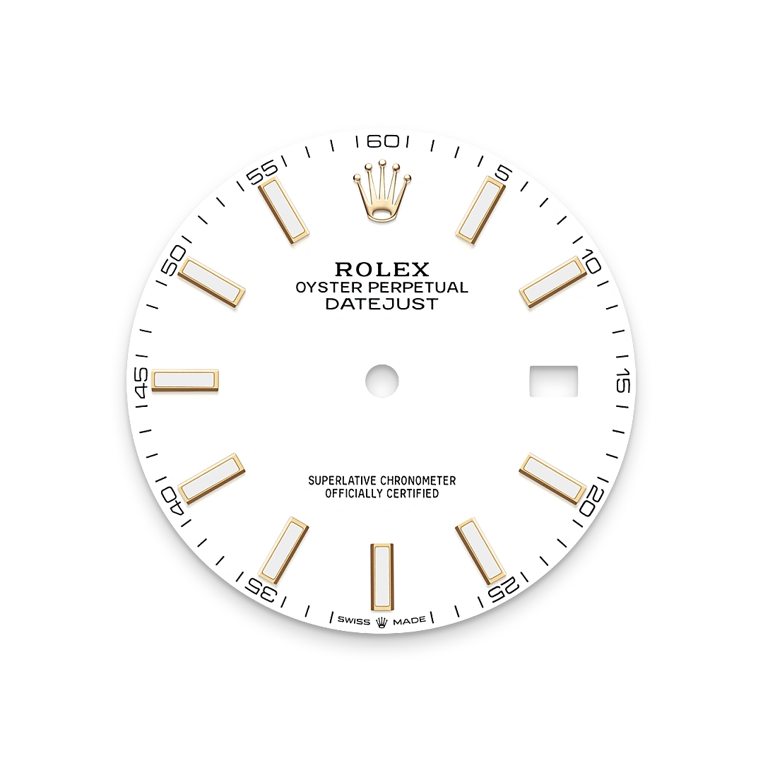 Rolex Datejust 41 in Oystersteel and yellow gold with a White dial, fluted bezel, and Oyster bracelet, m126333-0015 - AH Riise Rolex Datejust 41 in Oystersteel and yellow gold with a White dial, fluted bezel, and Oyster bracelet, m126333-0015 - AH Riise