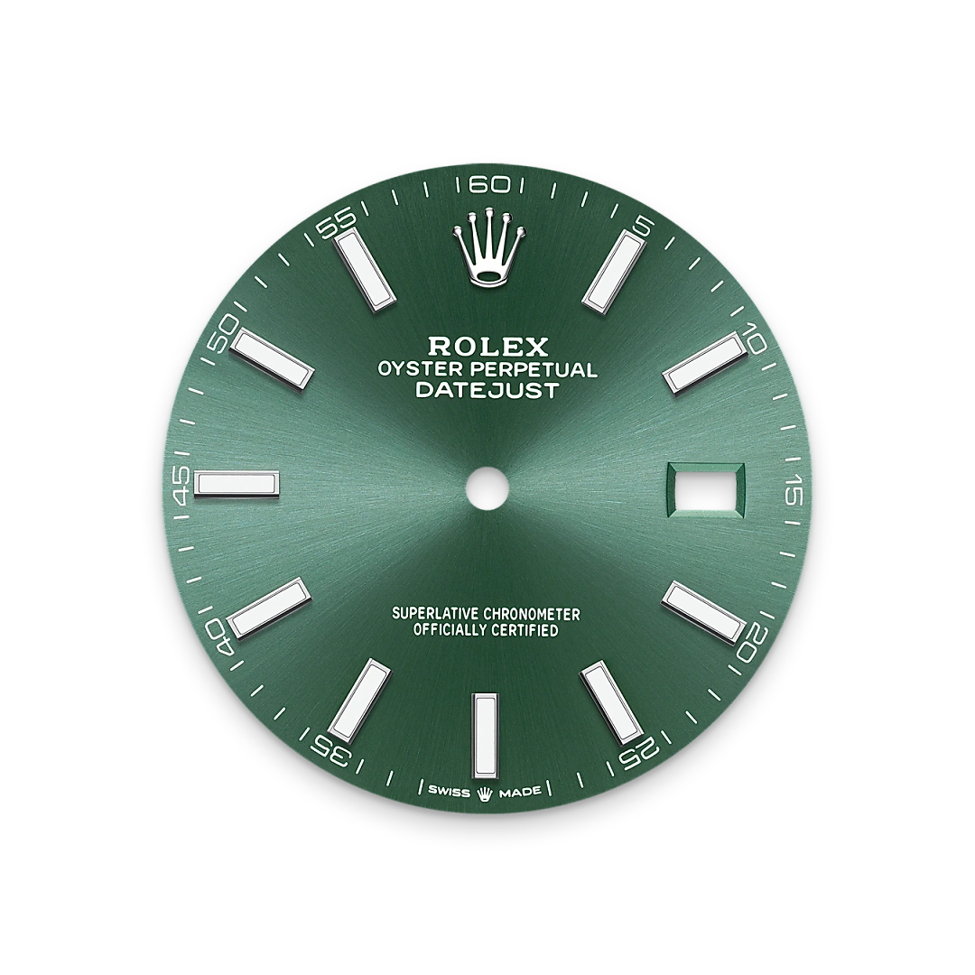 Rolex Datejust 41 in Oystersteel and white gold with a Mint green dial, and Jubilee bracelet, m126334-0028 - AH Riise Rolex Datejust 41 in Oystersteel and white gold with a Mint green dial, and Jubilee bracelet, m126334-0028 - AH Riise