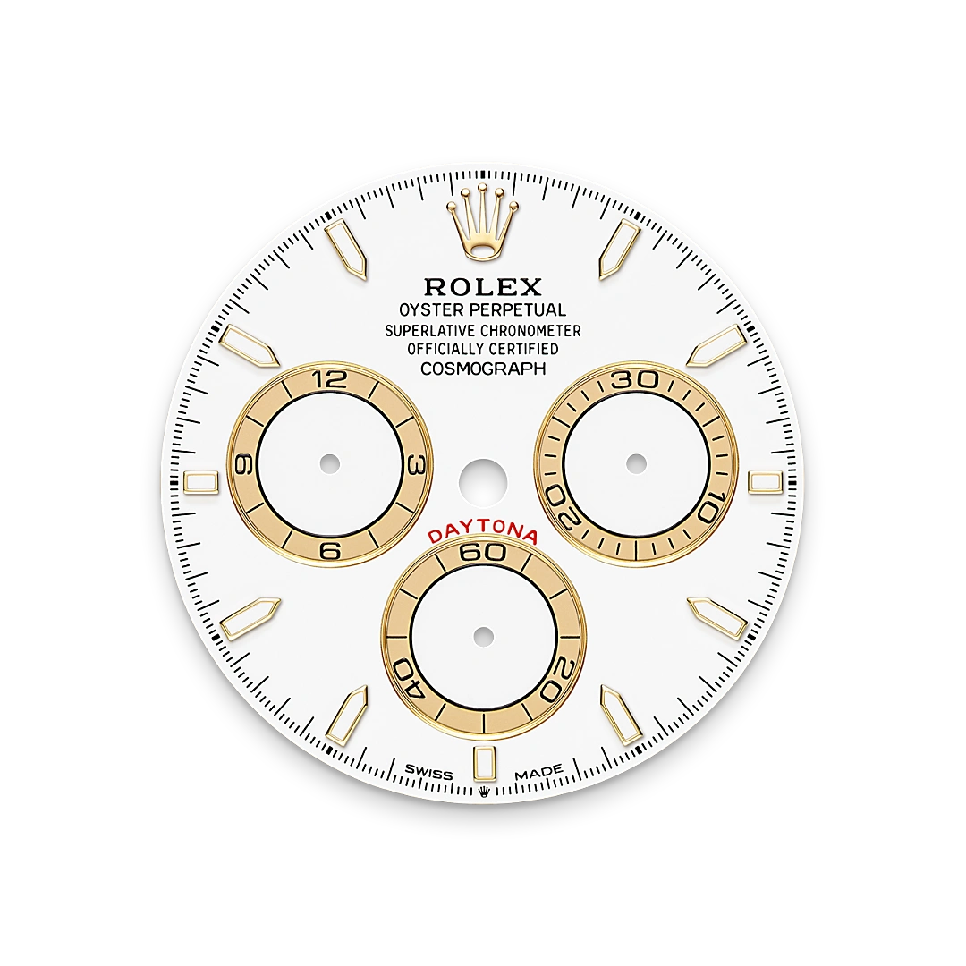 Rolex Cosmograph Daytona in Oystersteel and yellow gold with a white dial and Oyster bracelet, m126503-0001 - AH Riise
