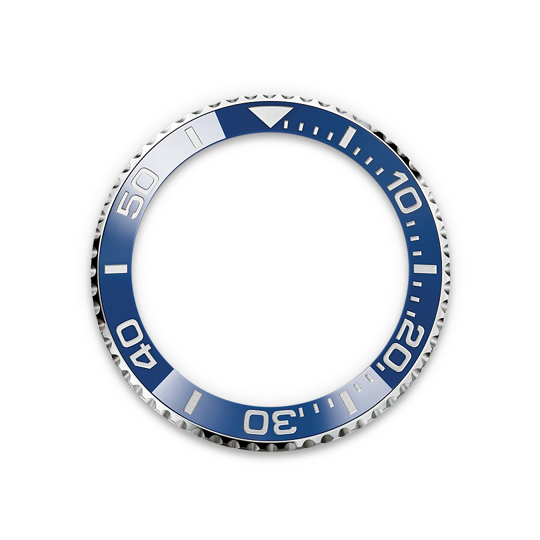 Rolex Yacht-Master II in Oystersteel with a White dial, blue Cerachrom insert in ceramic bezel, and Oyster bracelet, m126680-0001 - AH Riise