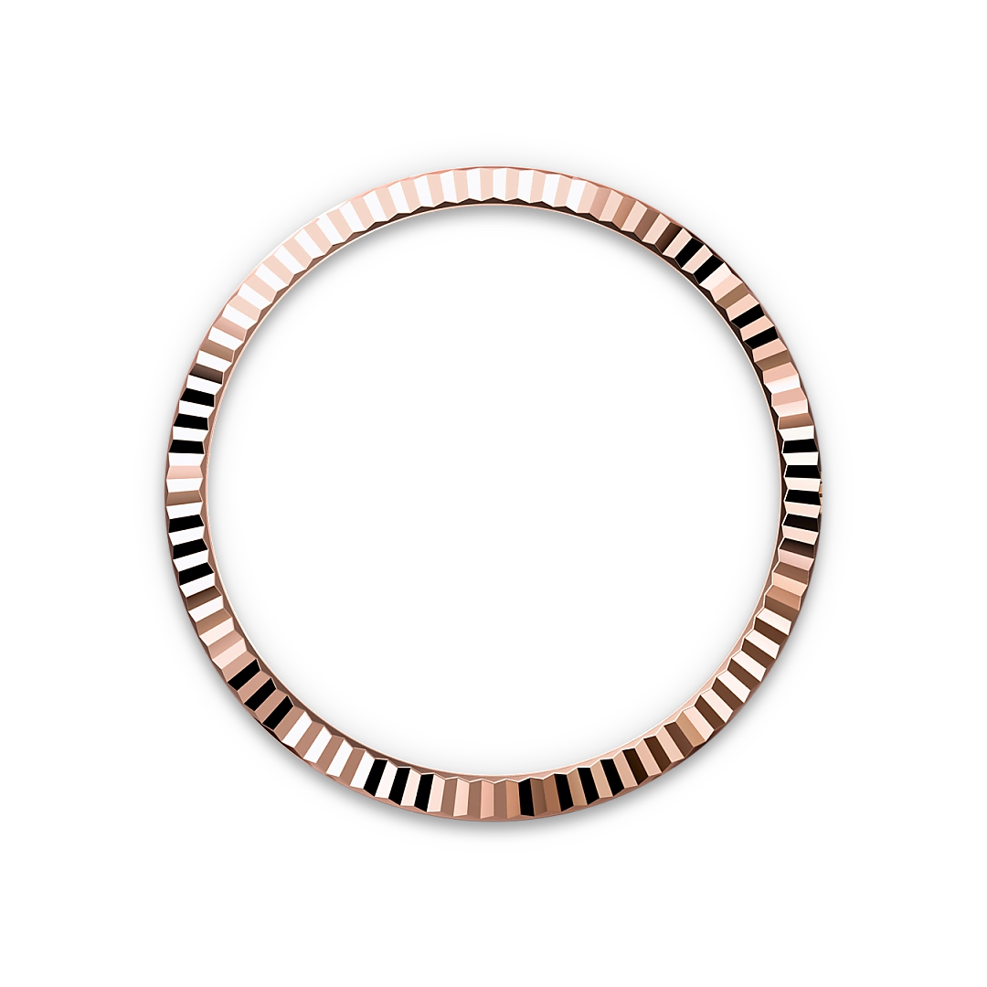 Rolex Day-Date 36 in Everose gold, Olive green dial, fluted bezel, and President bracelet, m128235-0089 - AH Riise Rolex Day-Date 36 in Everose gold, Olive green dial, fluted bezel, and President bracelet, m128235-0089 - AH Riise