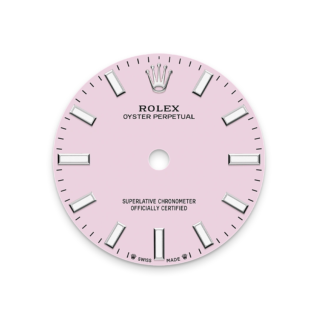 Rolex Oyster Perpetual 28 in Oystersteel with a Candy pink dial, domed  bezel, and Oyster bracelet, m276200-0009 - AH Riise