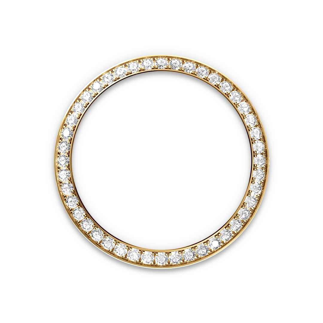 Rolex Lady-Datejust 28 in yellow gold and diamonds, with a Champagne-colour dial, bezel with diamonds, and President bracelet, m279138rbr-0006 - AH Riise