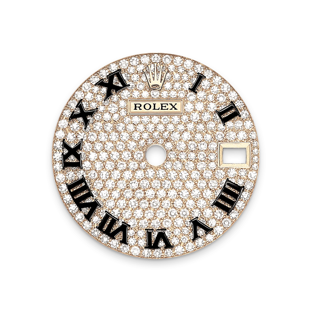 Rolex Lady-Datejust in gold and diamonds, m279458rbr-0001 - AH Riise