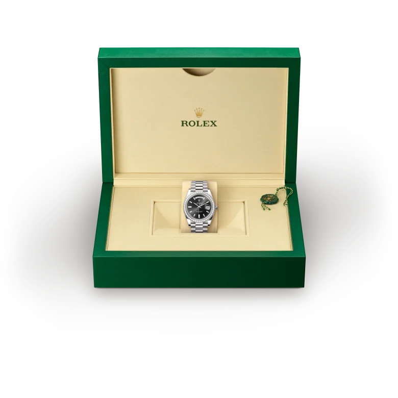 Rolex Day-Date in gold and diamonds, m228349rbr-0003 - AH Riise