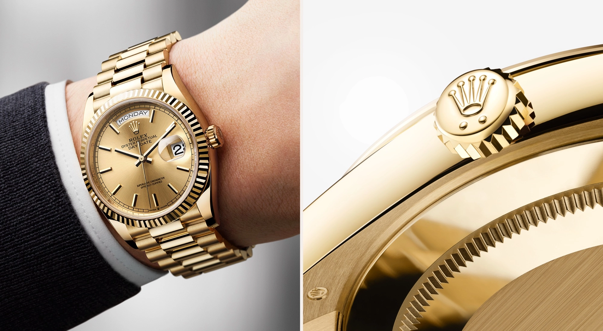 Rolex Day-Date watches - AH Riise Rolex Boutique St. Thomas