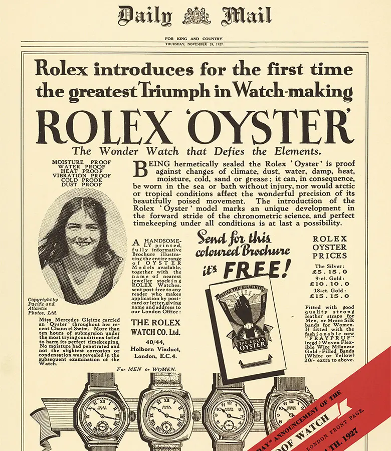 Rolex Oyster Story - Rolex Boutique St. Thomas Rolex Oyster Story - Rolex Boutique St. Thomas